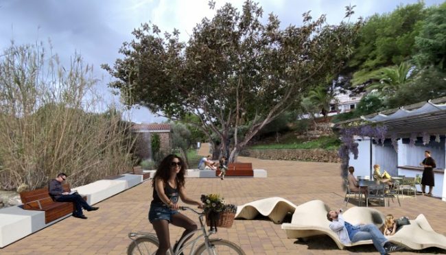 Diseño acceso Cala Pedrera