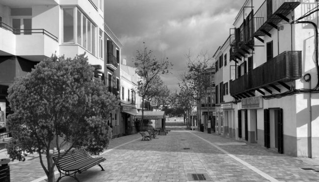 Peatonalización Carrer Gran y Carrer Victori
