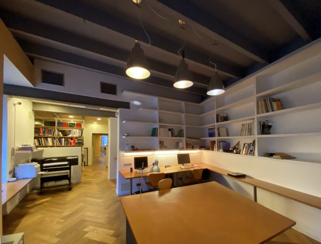 Arquitectos de Menorca. La entrada de una vivienda en Menorca